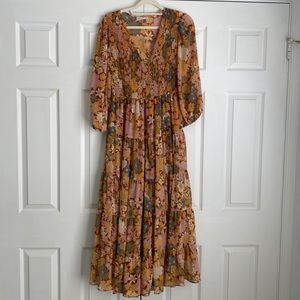 ASOS Design floral maxi dress-